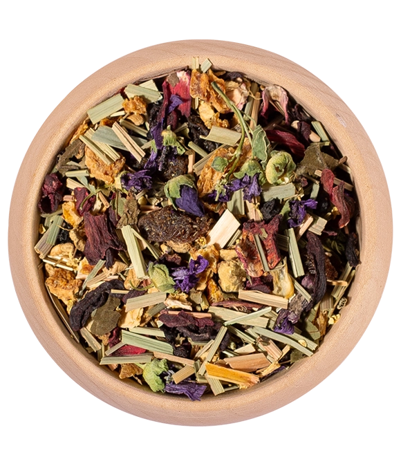 Kräutertee Holunder Ingwer