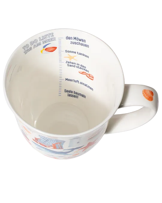 Becher 400 ml Tag am Meer