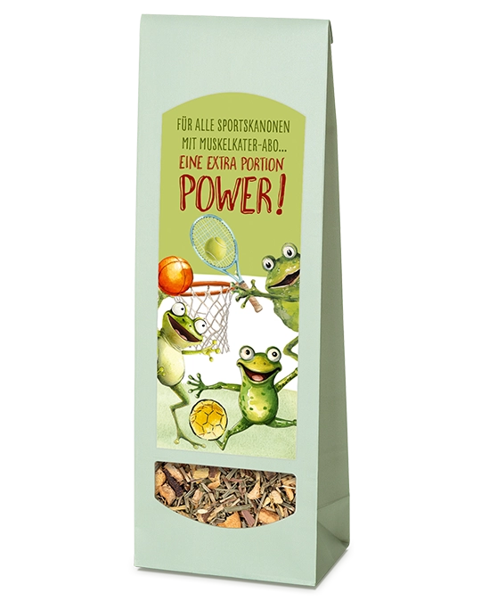 Power Tee 100 g Froschfamilie